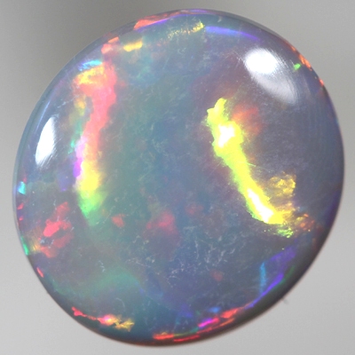 SOLID SEMI BLACK OPAL Burning bright neon fire SEE VIDEO